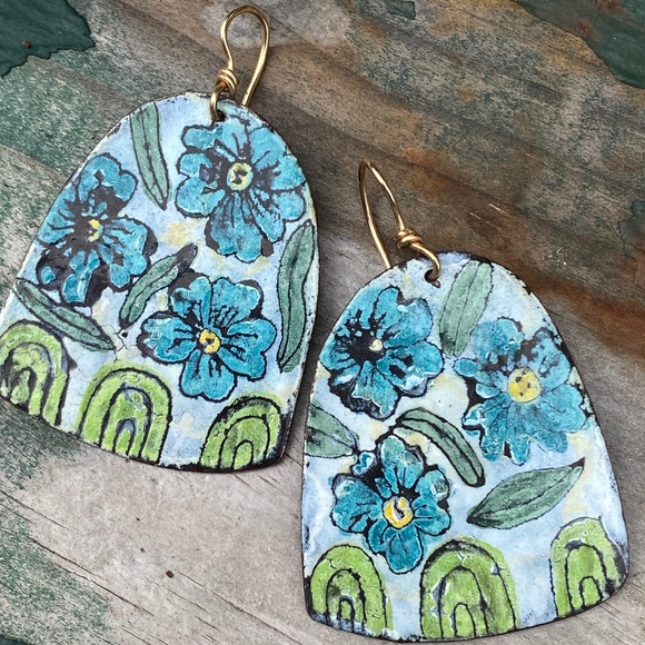 Colorful trio of Earrings - Picture 4 of 4